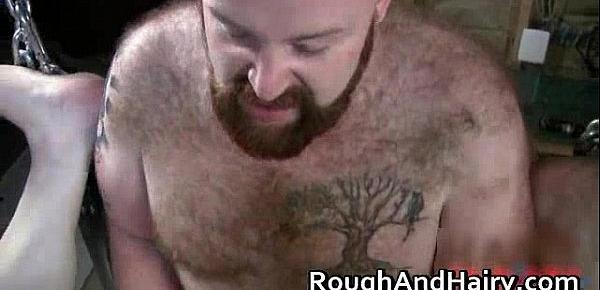  Group gay scene with bondage and cock gay video